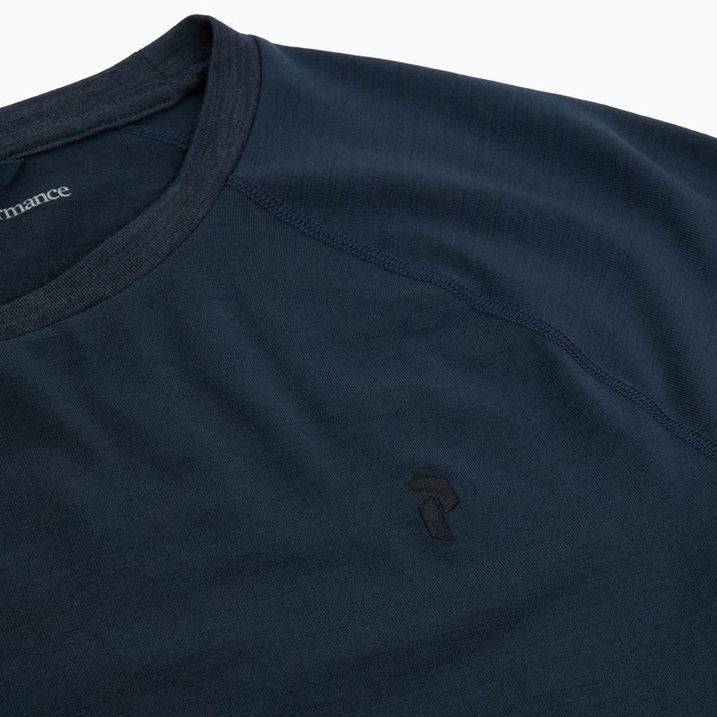Maglia termica da donna Peak Performance Magic Crew blue shadow 3