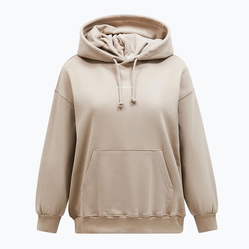 Felpa Peak Performance Original Terry da donna avid beige 5