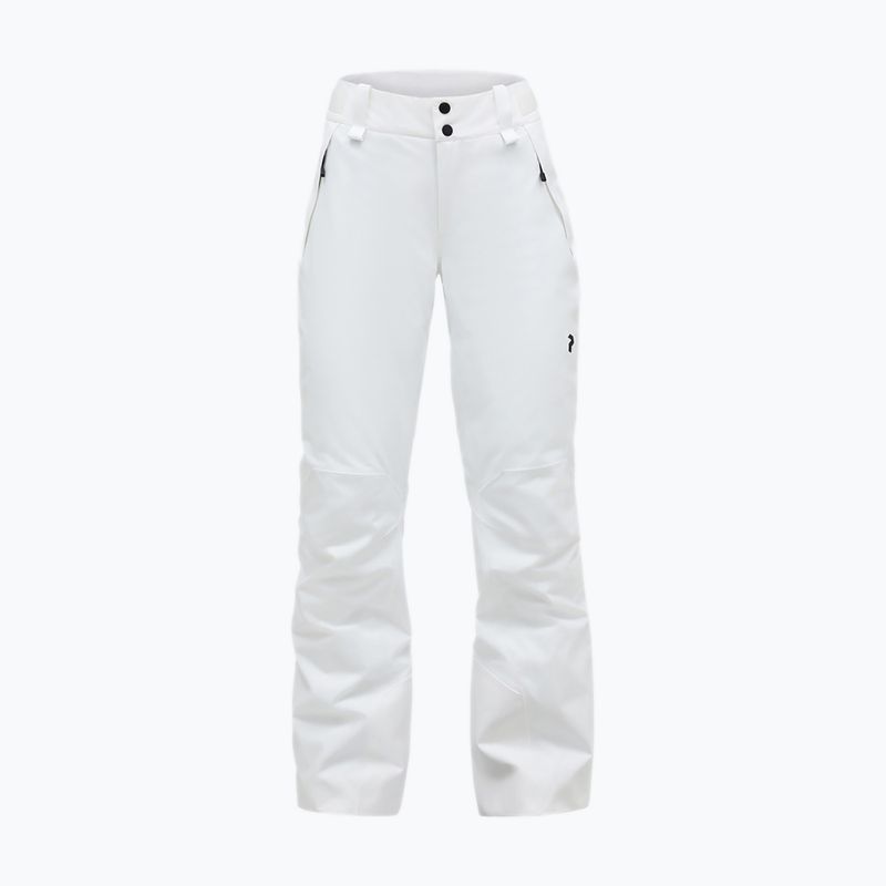 Pantaloni da sci Peak Performance donna Anima bianco sporco