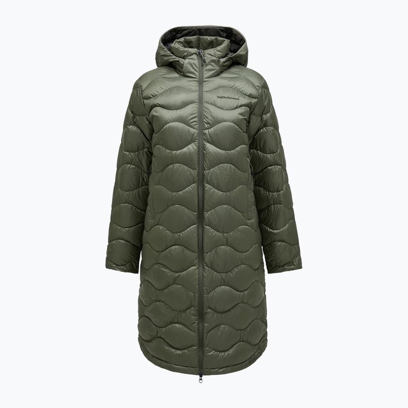 Piumino donna Peak Performance Helium Down Coat pine needle/olive extreme 7