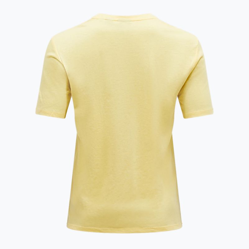Maglietta Peak Performance Explore Graphic da donna, giallo giallo scuro 4