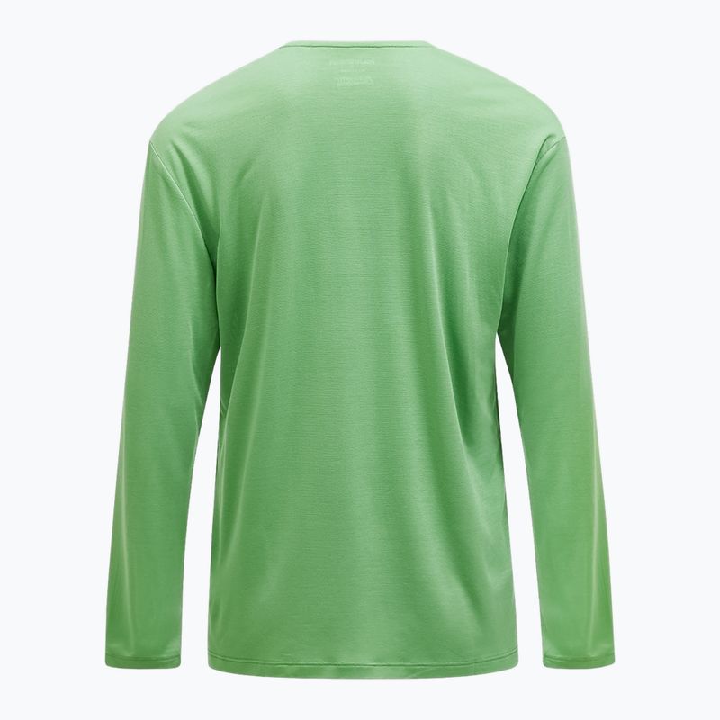Peak Performance Delta LS da uomo a maniche lunghe alla menta piperita 2