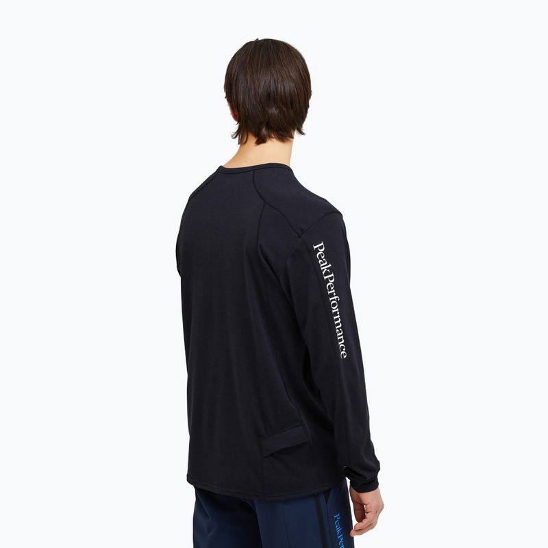 Peak Performance Trail Wool Blend Longsleeve Uomo nero 2
