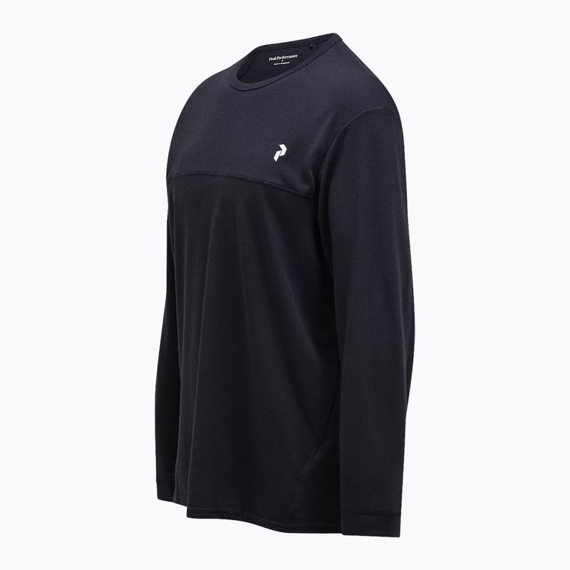 Peak Performance Trail Wool Blend Longsleeve Uomo nero 3