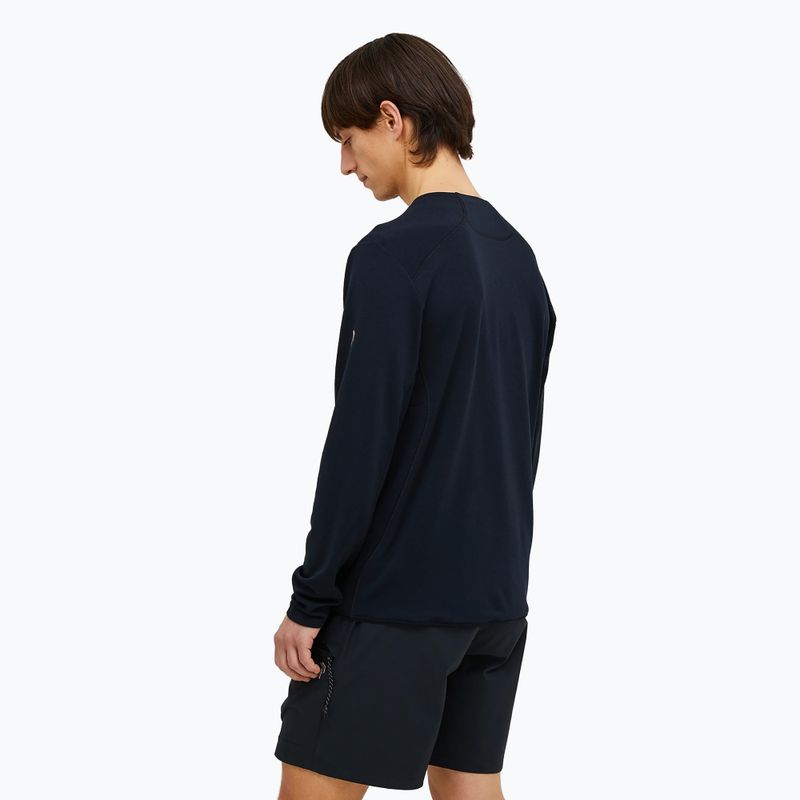 Felpa Peak Performance Freelight Polartec Grid da uomo, nero 2