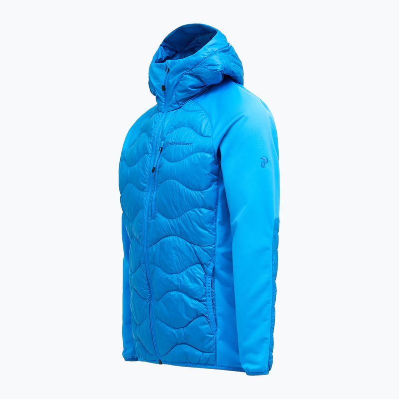 Giacca ibrida Peak Performance Helium Down da uomo blu brillante 3