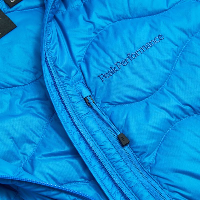 Giacca ibrida Peak Performance Helium Down da uomo blu brillante 4