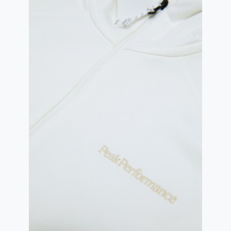 Felpa da trekking donna Peak Performance Light Zip Hood off white 6