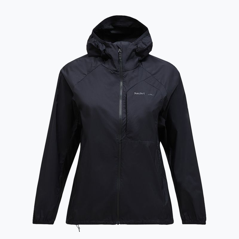 Giacca a vento Peak Performance Freelight da donna, nero