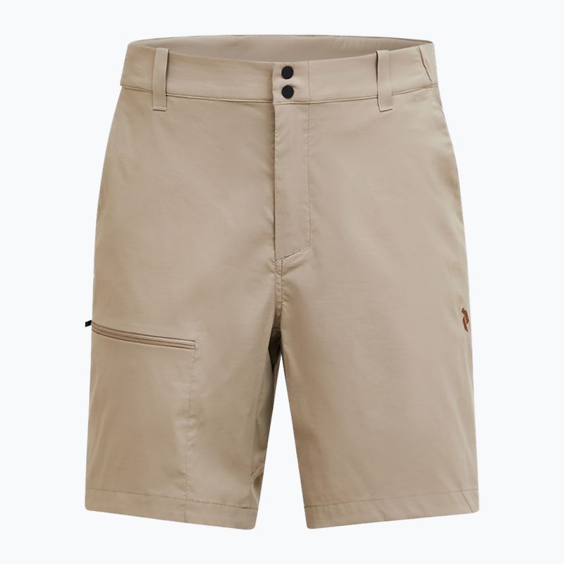 Pantaloncini da trekking Peak Performance Iconiq da uomo avid/beige