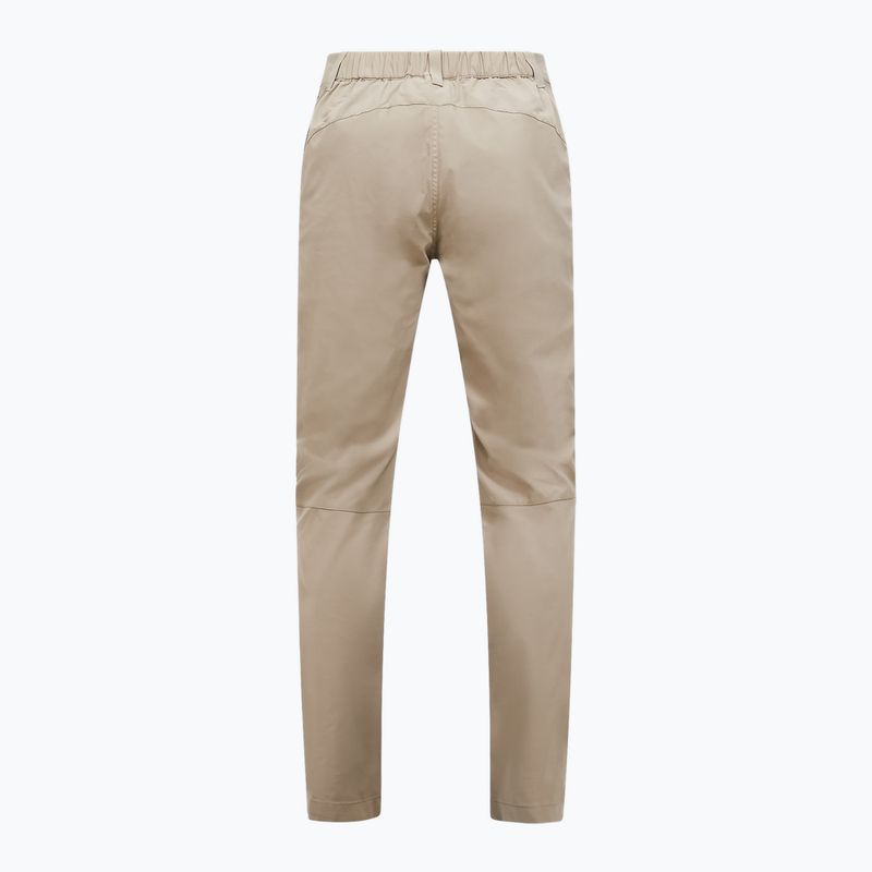 Pantaloni da trekking da donna Peak Performance Iconiq avid beige 2
