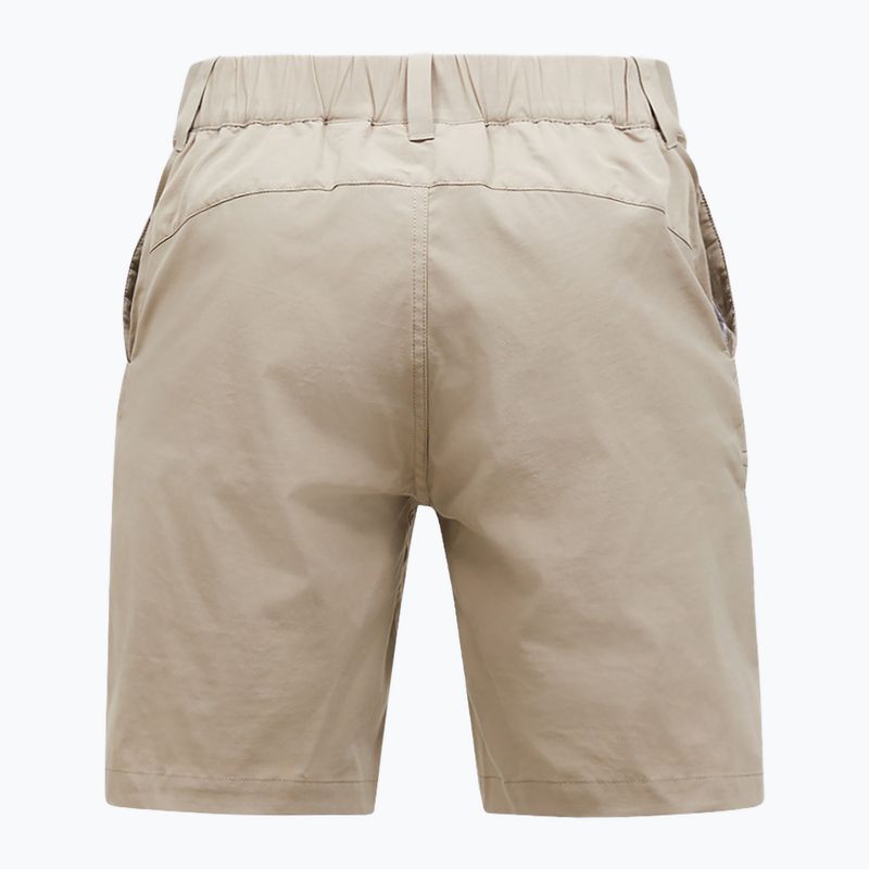 Pantaloncini da trekking Peak Performance da donna Iconiq avid/beige 2