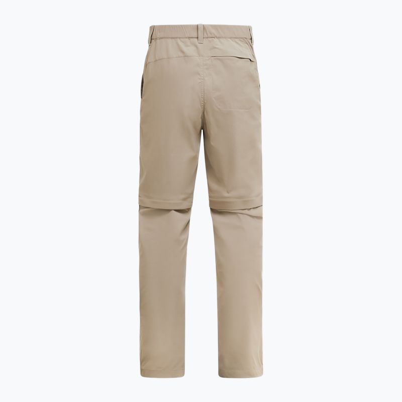 Pantaloni da trekking Peak Performance Iconiq Zip da uomo avid beige 2