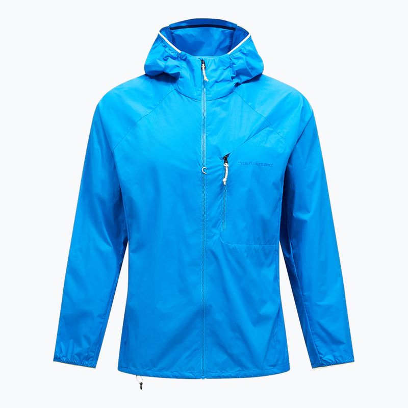 Giacca a vento Peak Performance Freelight da uomo blu brillante