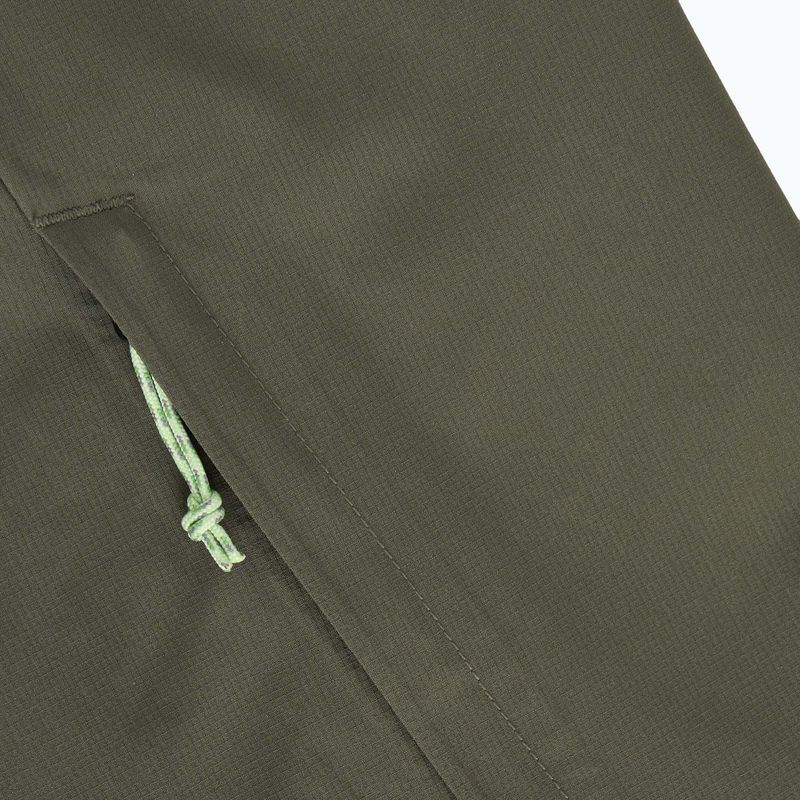 Giacca Peak Performance Trail Hipe Shell da donna, menta piperita, ago di pino e pioggia vivace 4