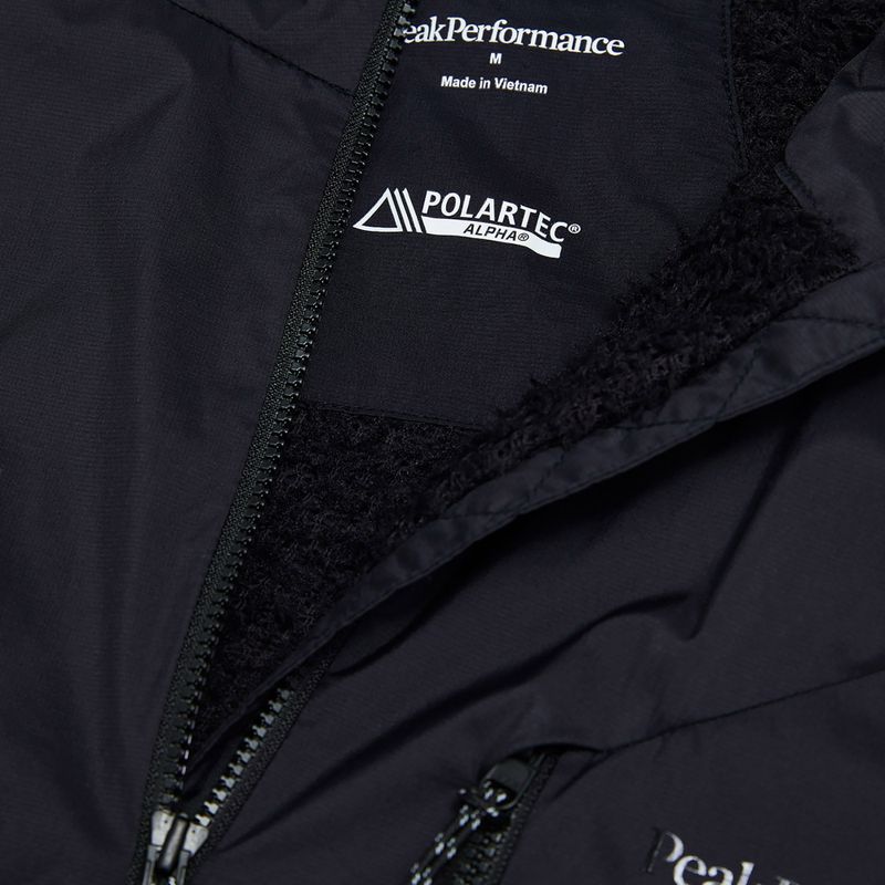 Giacca ibrida Peak Performance Freelight Alpha da uomo, nero 4