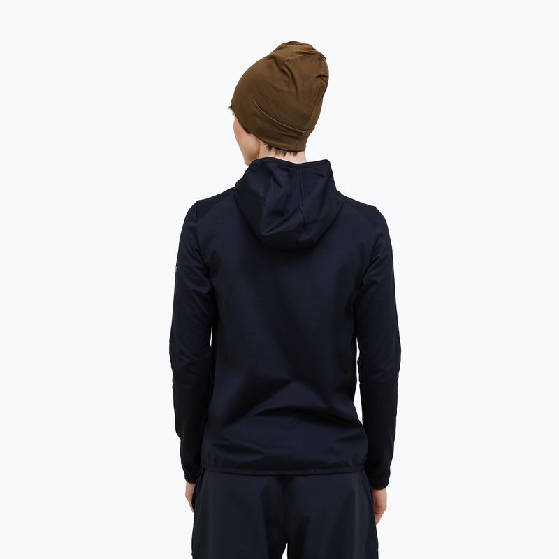 Felpa da trekking donna Peak Performance Light Zip Hood black 2