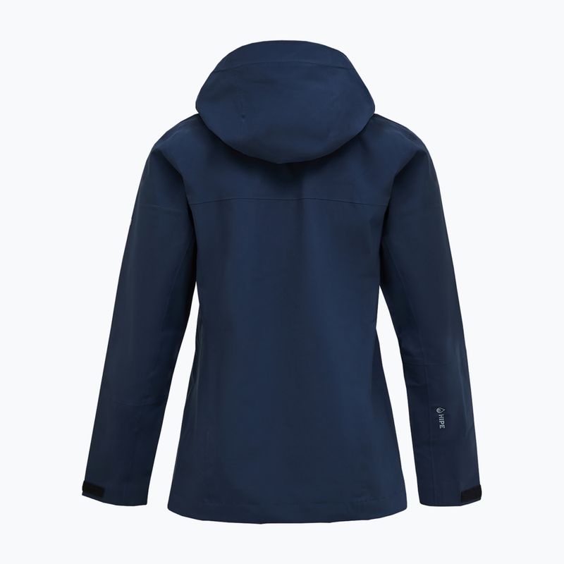 Giacca Peak Performance Trail Hipe Shell Donna blu shadow 2