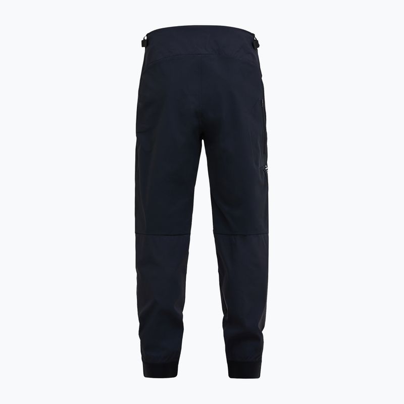 Pantaloni Peak Performance Trail da uomo, nero 2