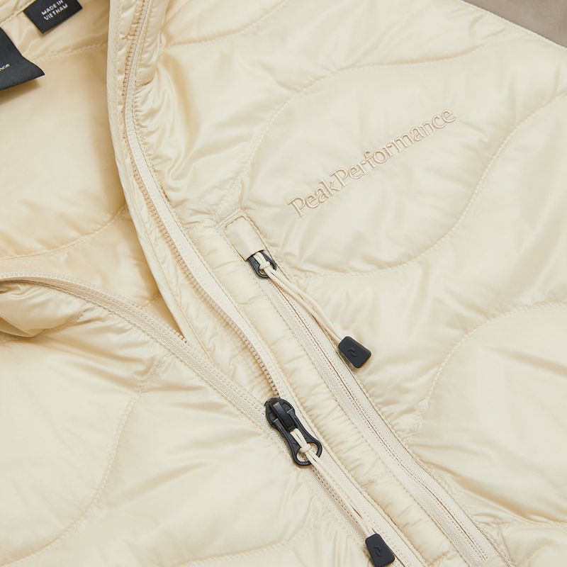 Giacca Peak Performance Helium Down Hybrid da uomo, sabbia nebbia/sabbia melange 4
