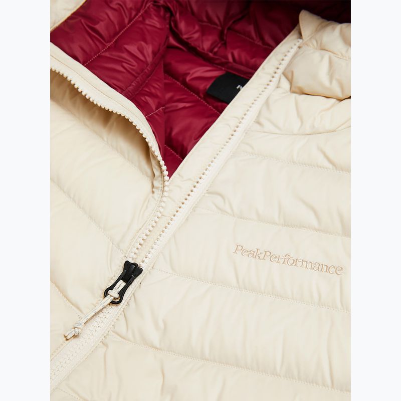 Piumino donna Peak Performance Frost Down Hood Jacket Sand Fog 4