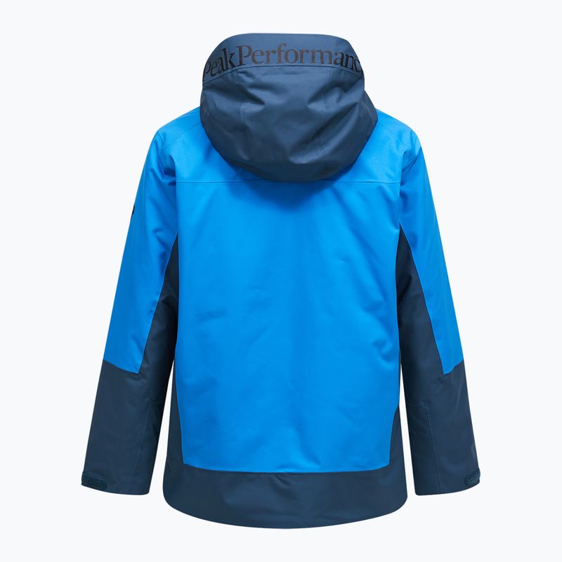 Giacca da sci uomo Peak Performance Rider Tech Insulated azure ascent/mountain lake 2