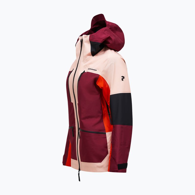 Giacca da sci da donna Peak Performance Vertical Gore-Tex Pro Jacket peach fuzz/vertical zenith 3
