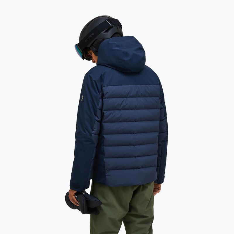 Giacca da sci uomo Peak Performance Shred Down Blue Shadow 3