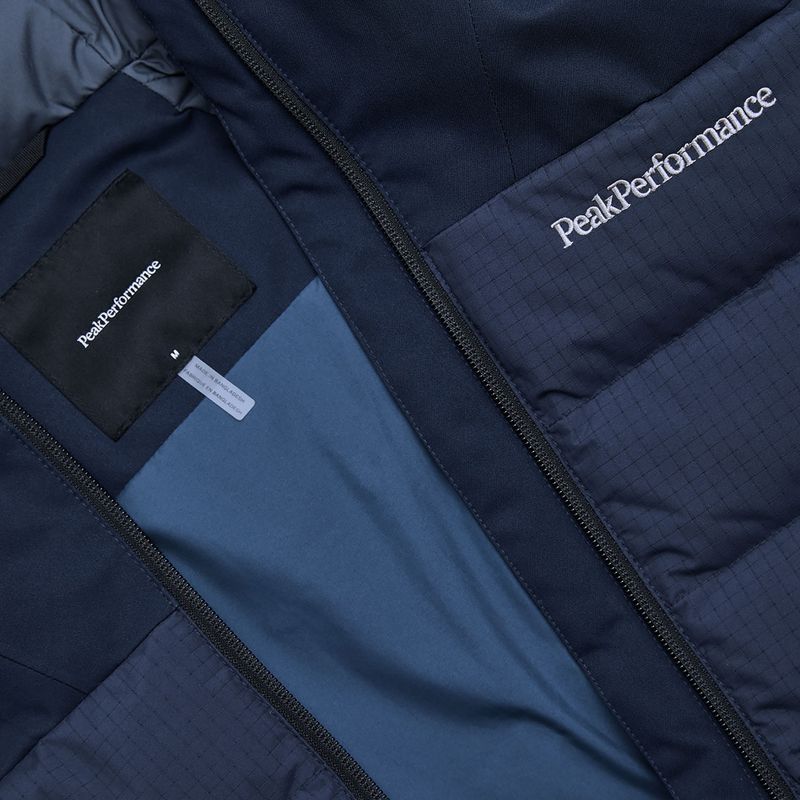 Giacca da sci uomo Peak Performance Shred Down Blue Shadow 10