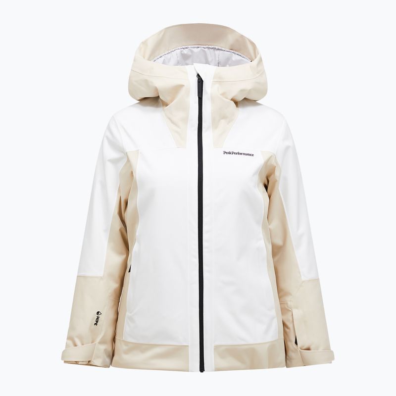 Giacca da sci donna Perak Performance Rider Tech Insulated sand fog/off white 6