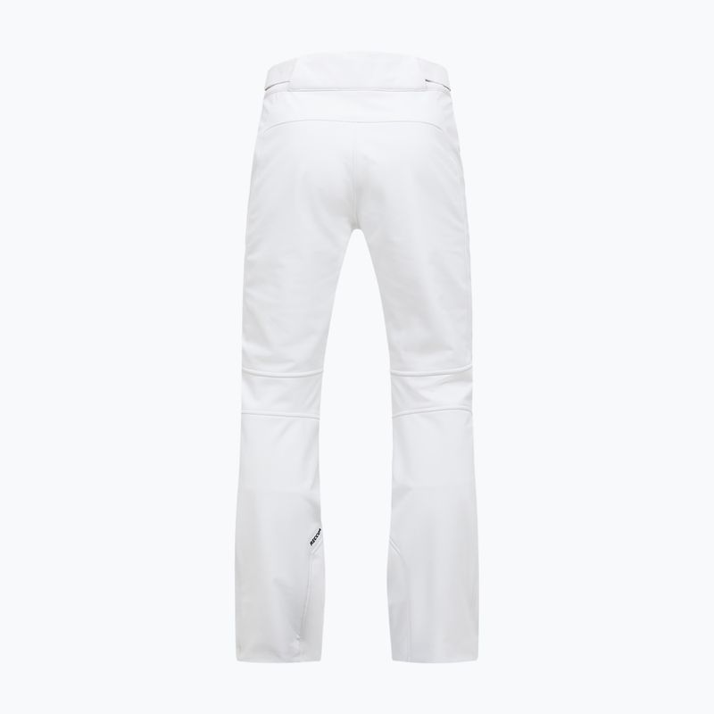 Pantaloni da sci da donna Peak Performance Stretch Softshell off white 2
