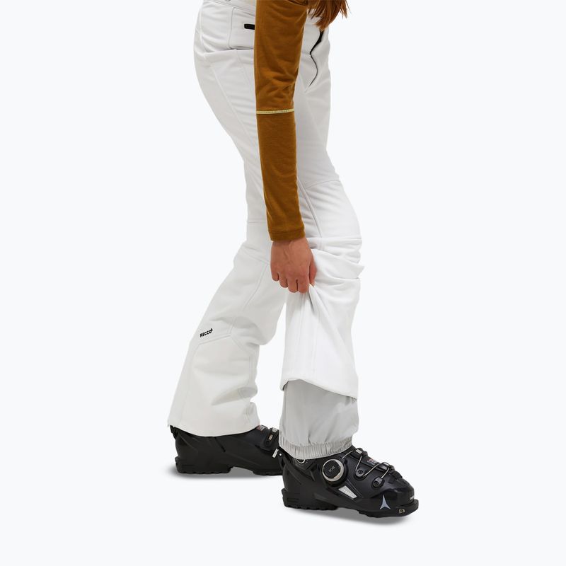 Pantaloni da sci da donna Peak Performance Stretch Softshell off white 7