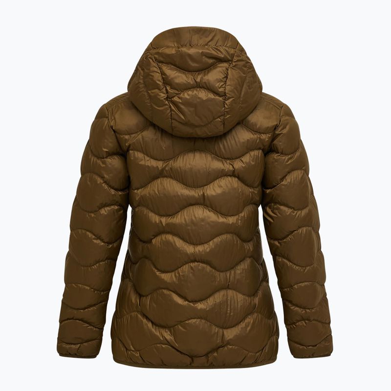 Piumino da donna Peak Performance Helium Down Hood meadow moss/sierra sand 7