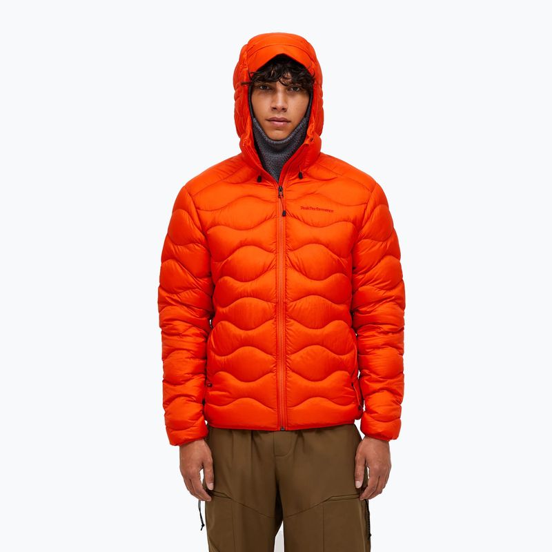 Piumino uomo Peak Performance Helium Down Hood solar burst