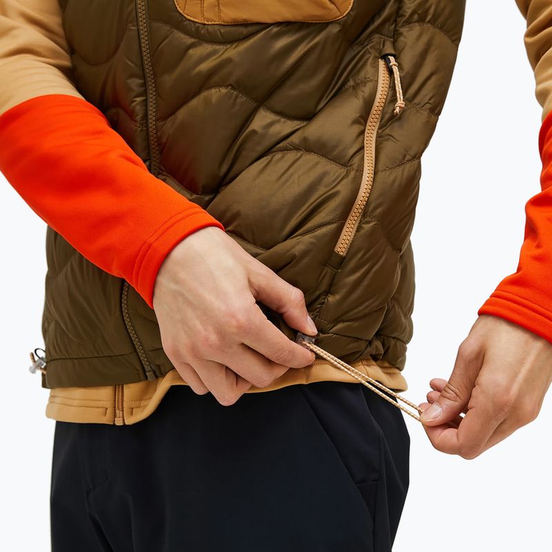 Gilet uomo Peak Performance Helium Utility Down meadow moss/shard sierra sand 4