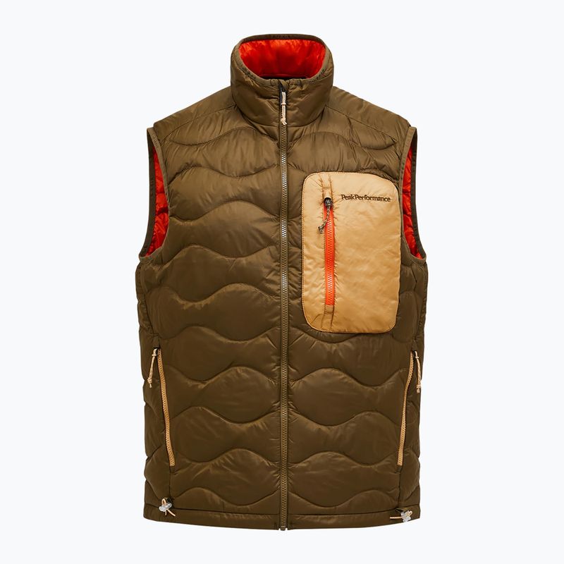 Gilet uomo Peak Performance Helium Utility Down meadow moss/shard sierra sand 6