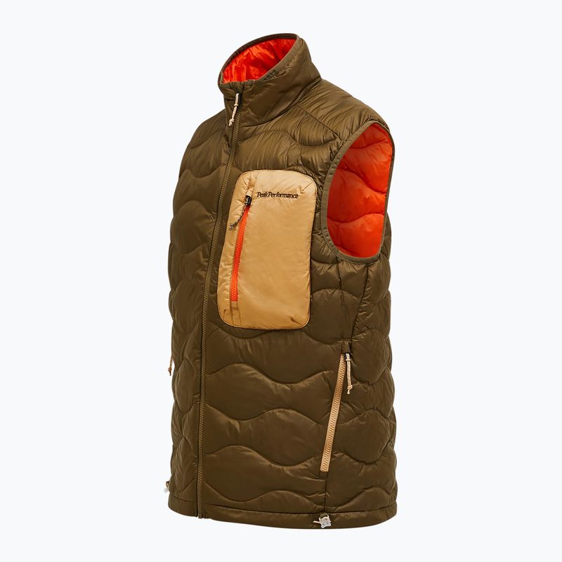 Gilet uomo Peak Performance Helium Utility Down meadow moss/shard sierra sand 8