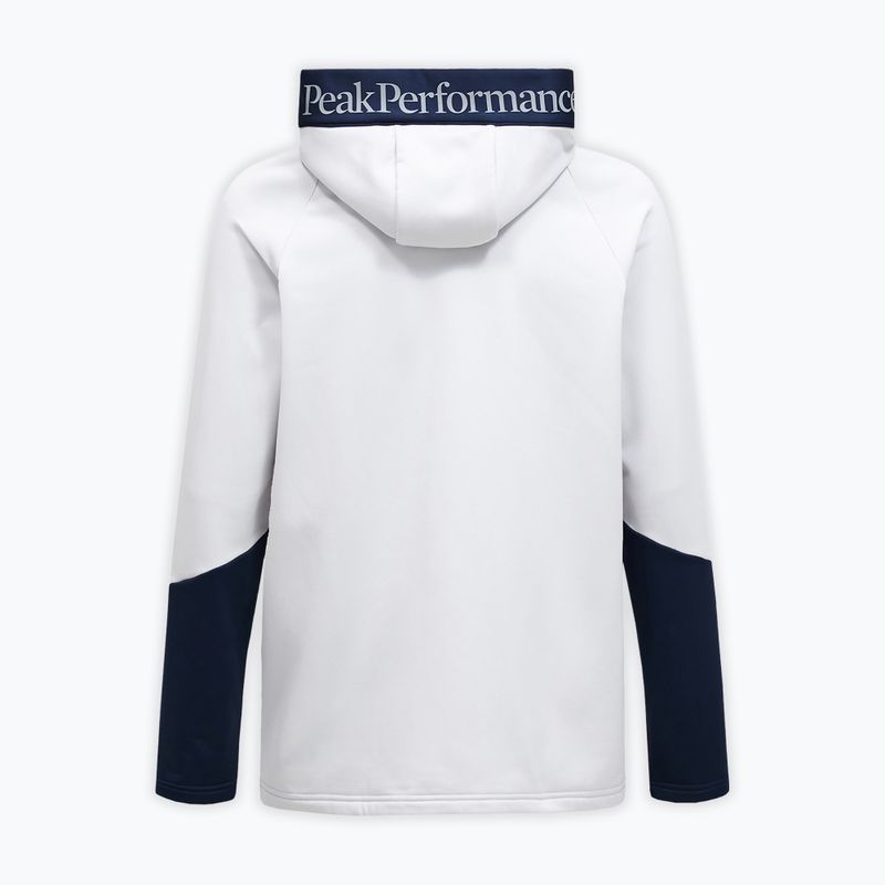 Felpa da uomo Peak Performance Rider Essentials Zip Hood Antarctica/Blue Shadow 2