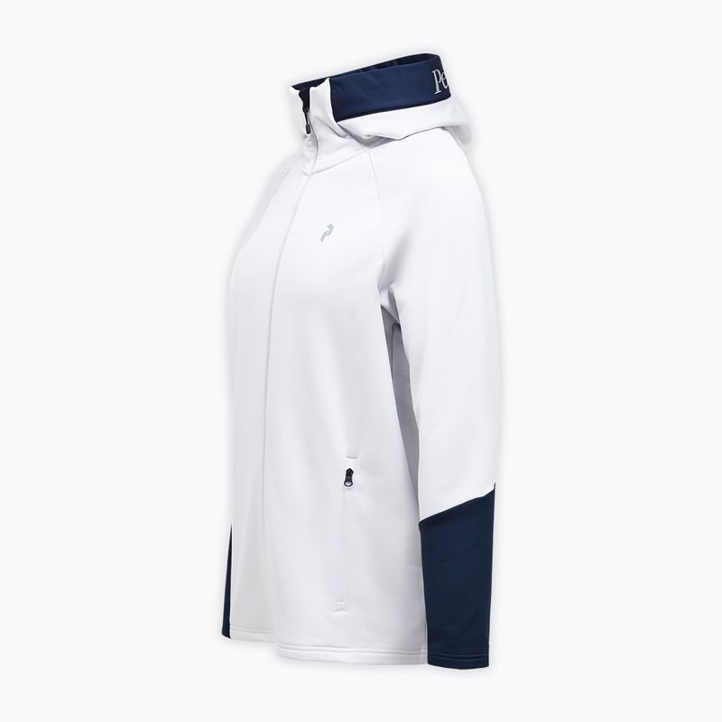 Felpa da uomo Peak Performance Rider Essentials Zip Hood Antarctica/Blue Shadow 3
