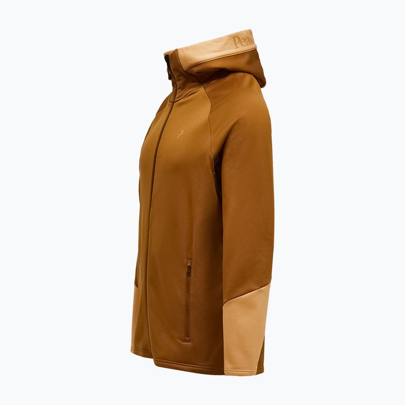 Felpa da uomo Peak Performance Rider Essentials Zip Hood No Color 3