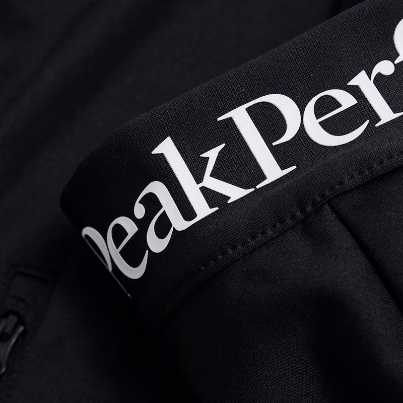 Felpa donna Peak Performance Rider Essentials Zip Hood black/black 9