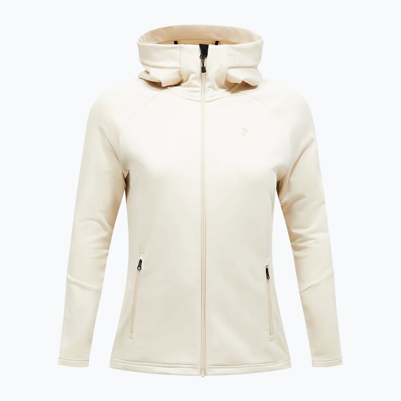 Felpa donna Peak Performance Rider Essentials Zip Hood sand fog/sand fog 5
