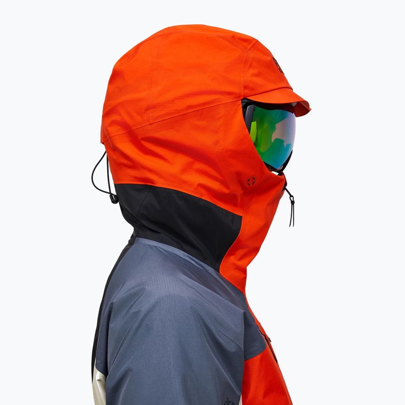 Giacca da sci uomo Peak Performance Vertical GTX Pro solar burst/mountain mist 4