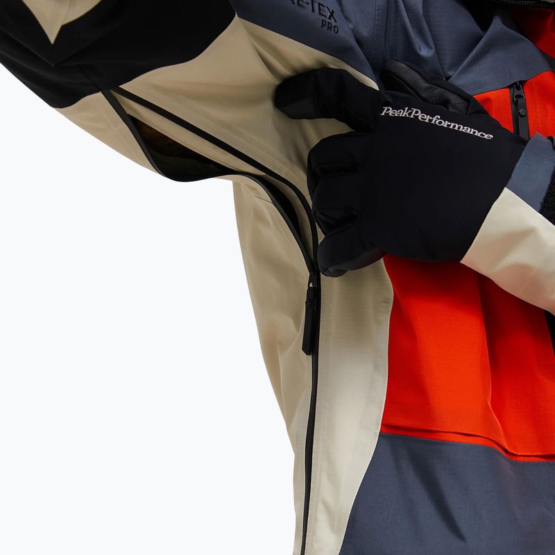 Giacca da sci uomo Peak Performance Vertical GTX Pro solar burst/mountain mist 5