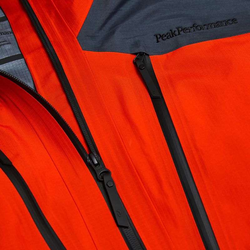 Giacca da sci uomo Peak Performance Vertical GTX Pro solar burst/mountain mist 12