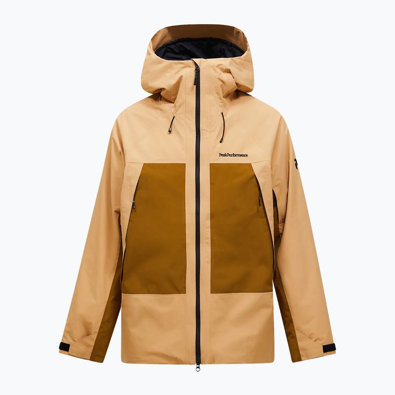 Giacca da sci uomo Peak Performance Edge Insulated sierra sand/earthy summit 8