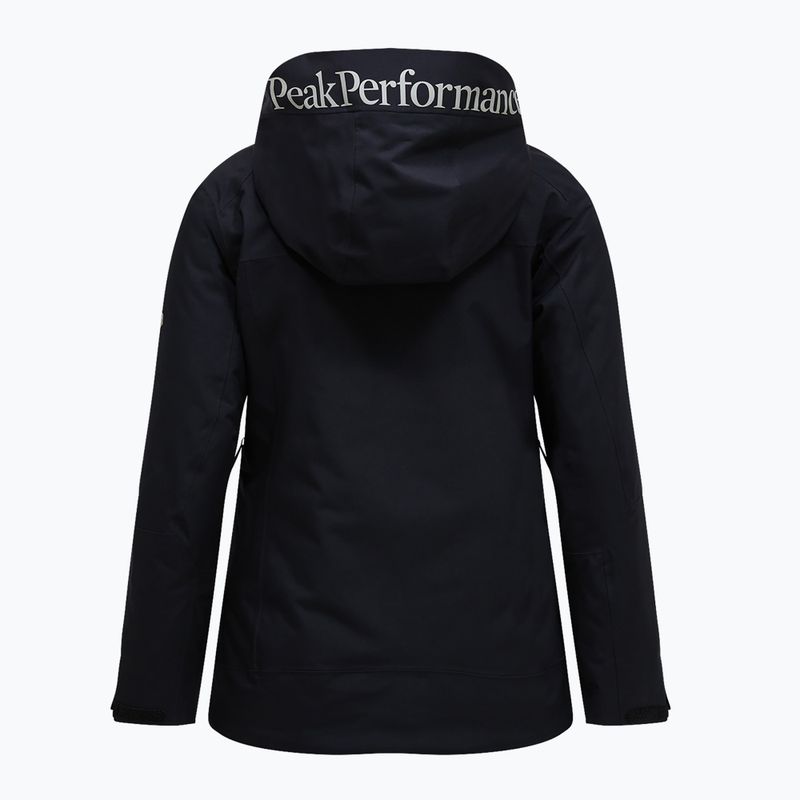 Giacca da sci donna Perak Performance Rider Tech Isolata nera 2