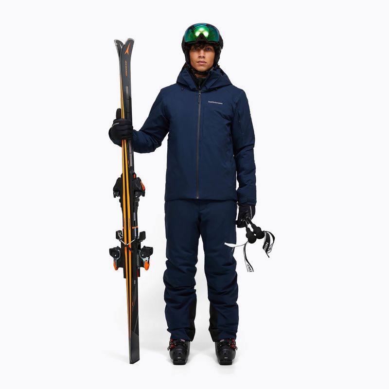 Pantaloni da sci uomo Peak Performance Maroon Insulated blue shadow 9