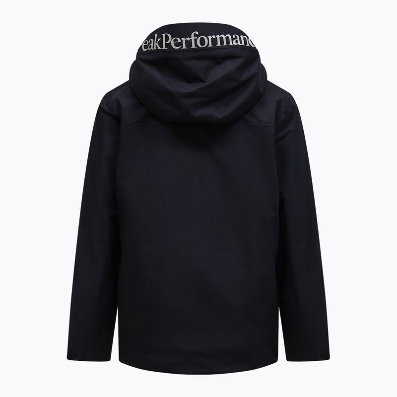 Giacca da sci uomo Peak Performance Rider Tech Insulated black 2