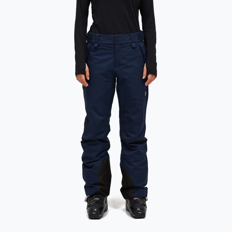 Pantaloni da sci da donna Peak Performance Anima Insulated blue shadow